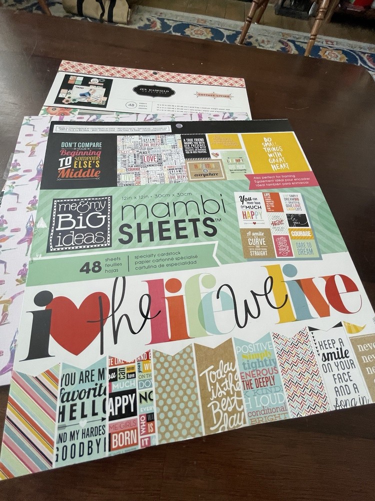 Scrapbooking Multicolor Cardstock Paper