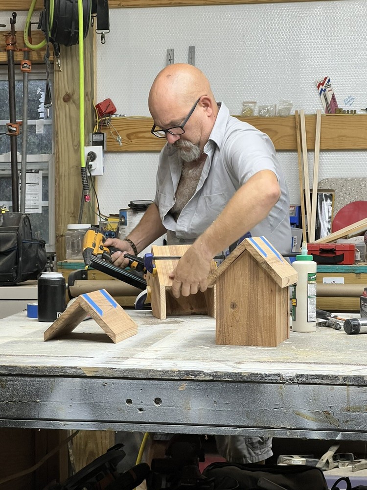 Handmade Cedar Birdhouse