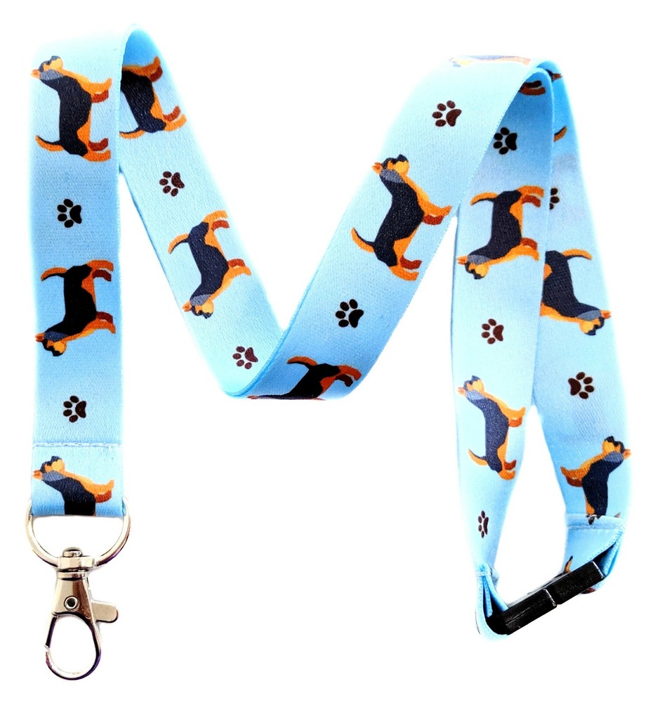 Dog Breed Lanyards Id Badge Holders Keychains By Execucat