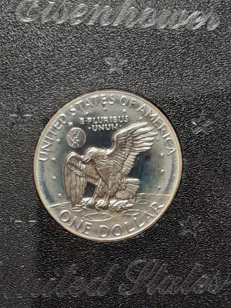 1974- S Eisenhower Silver Dollar Proof 40% Silver