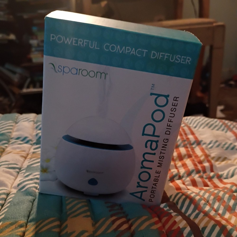 Sparoom Aromapod Misting Diffuser with Auto Safety Shut-Off Feature