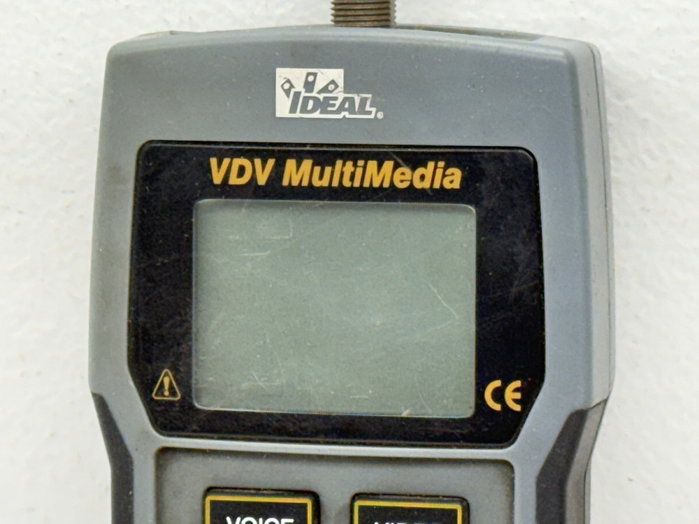 IDEAL INDUSTRIES VDV MultiMedia Cable Tester Remote UNTESTED READ