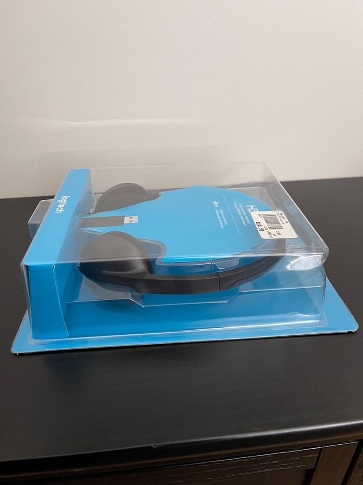 Logitech H340 USB Computer PC Headset Noise Canceling Microphone NEW IN BOX