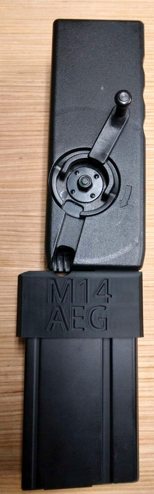TM/CYMA M14 AEG Airsoft Odin Speedloader Adapter (Black)