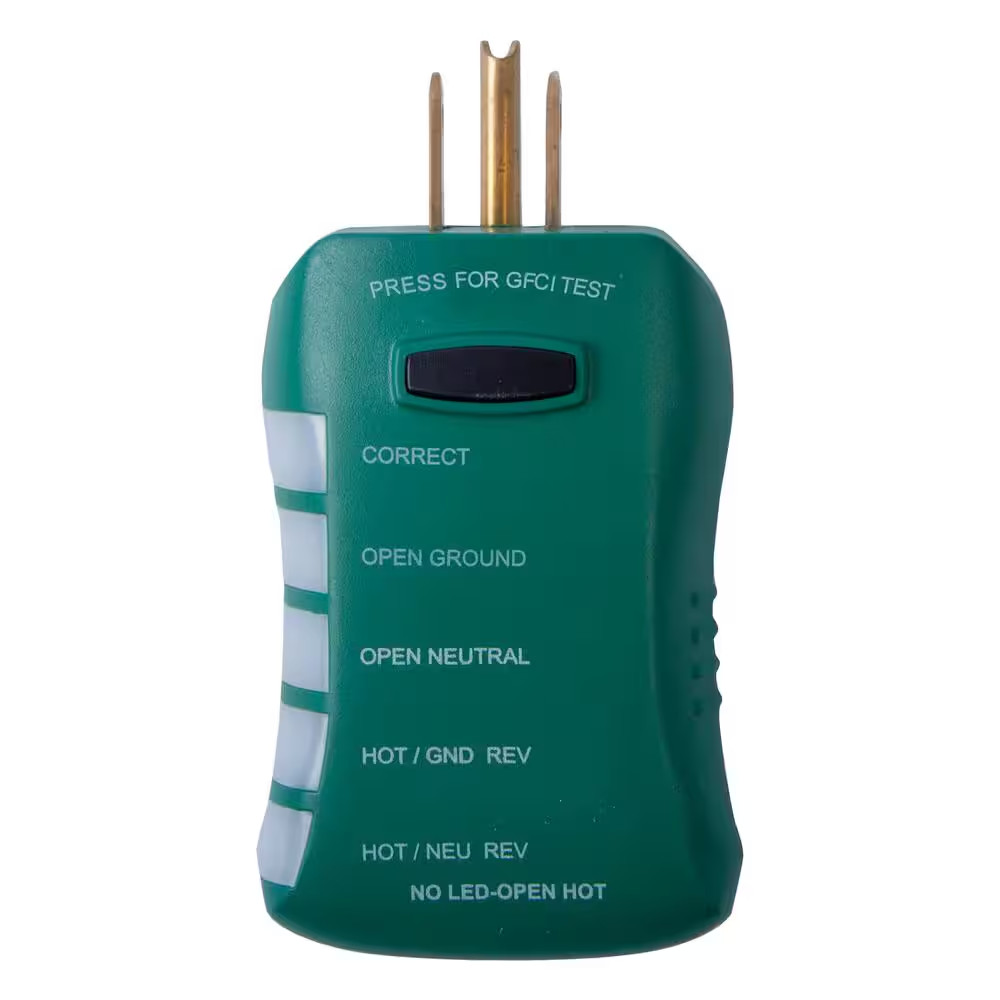 GFCI Outlet Circuit Analyzer Tester