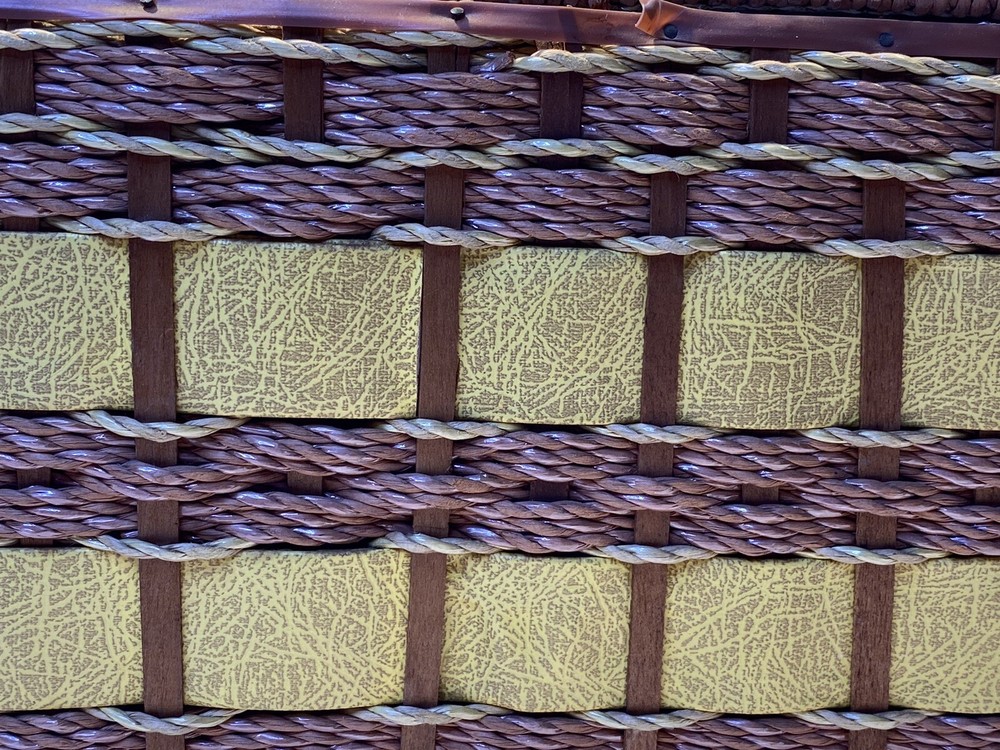 Large Wicker Sewing Basket Notions Keepsake Kit