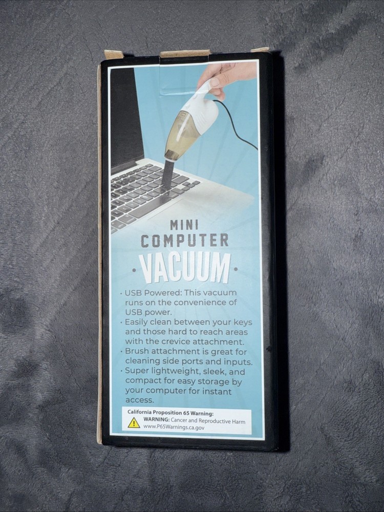 The Original Fun Workshop Mini USB Computer Electronic Vacuum