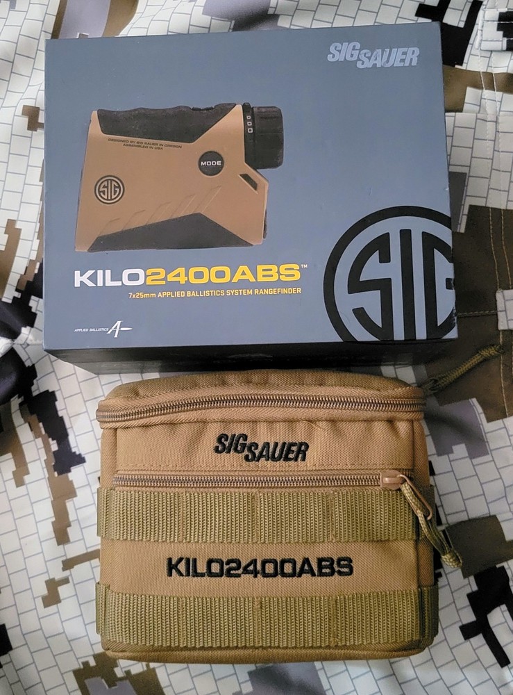 Sig Sauer KILO2400ABS Laser Rangefinder Flat Dark Earth