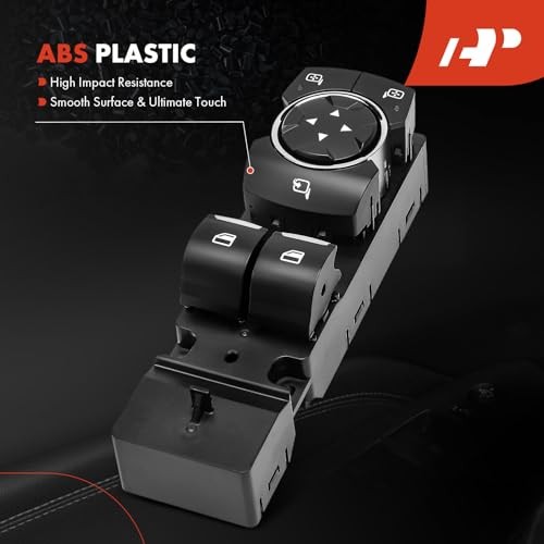 Master Power Window Switch Compatible with Ford Mustang 2015-2023, Front Left