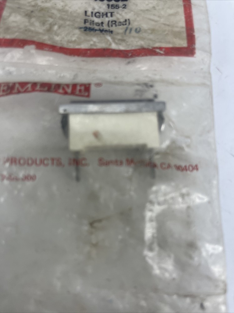NEW OEM Gemline 15502 Rectangular Red Pilot Light