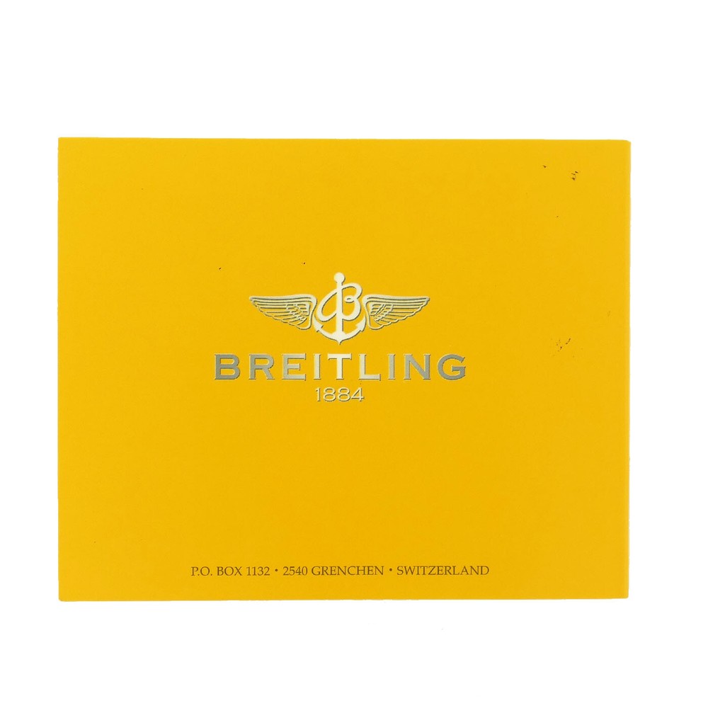 BREITLING CHRONOMAT EVOLUTION INSTRUCTION MANUAL