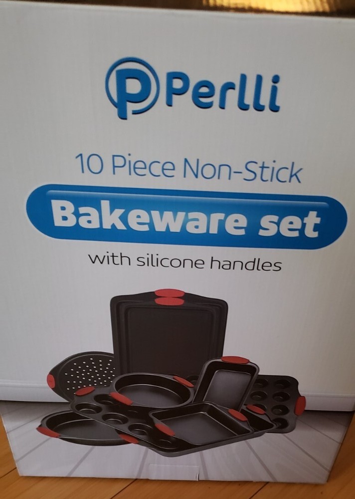 NEW PERLLI Nonstick Bakeware Set 10 Piece Bakeware set