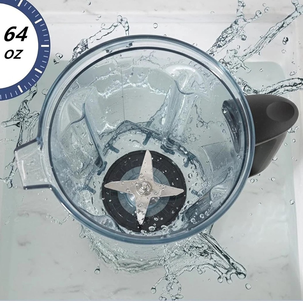 64 oz Container Pitcher Jar Fit for Vitamix 5000 Blender Classic