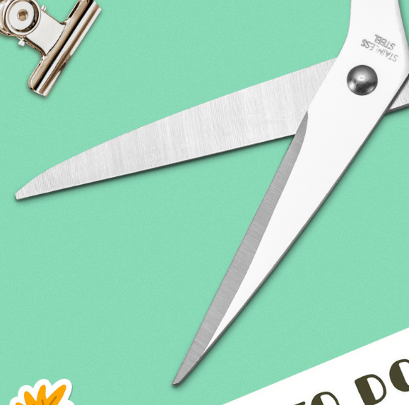 Office scissors Paper Cuttings thread head multi-purpose scissors professional