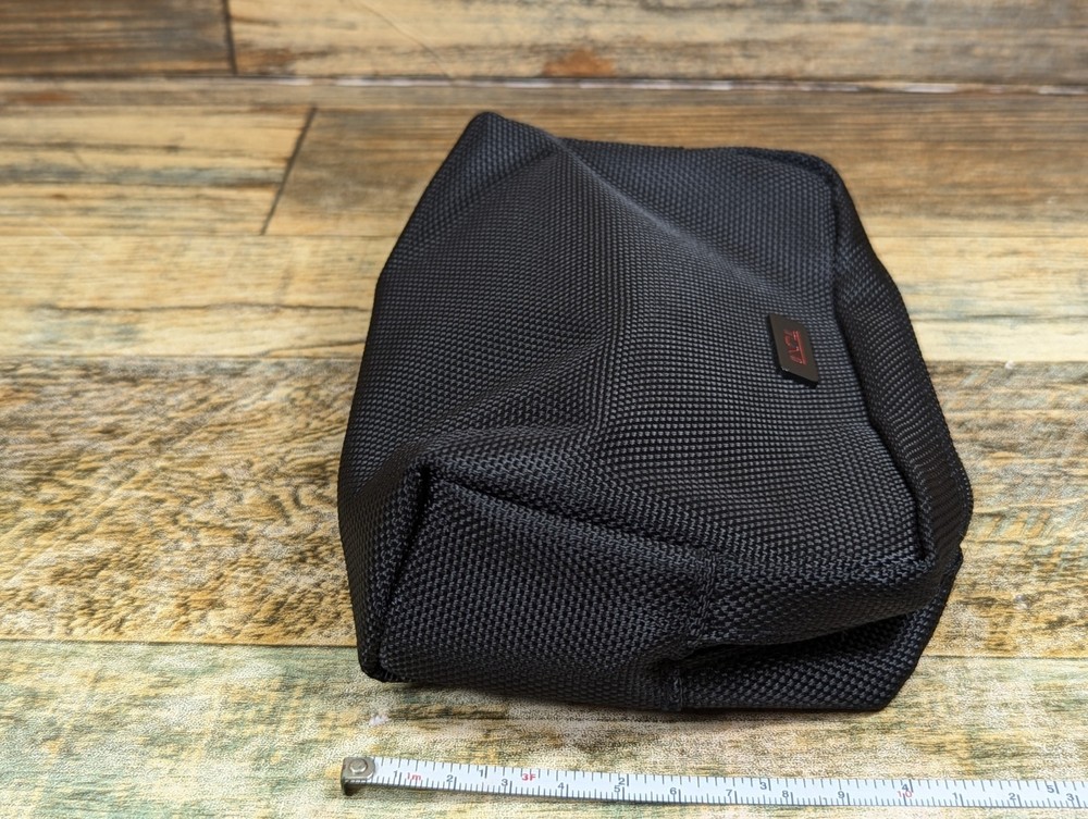 Tumi Delta Small Zippered Black Travel Case Bag