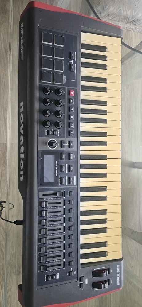 Novation Impulse 49 USB MIDI Controller – 49 Keys with Pads (Used)