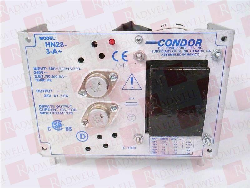 SL POWER ELECTRONICS HN28-3-A+ / HN283A (USED)
