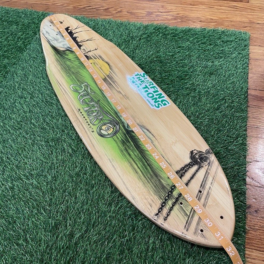 Sector 9 Macaronis Bamboo Collection Longboard World Class Surf Breaks