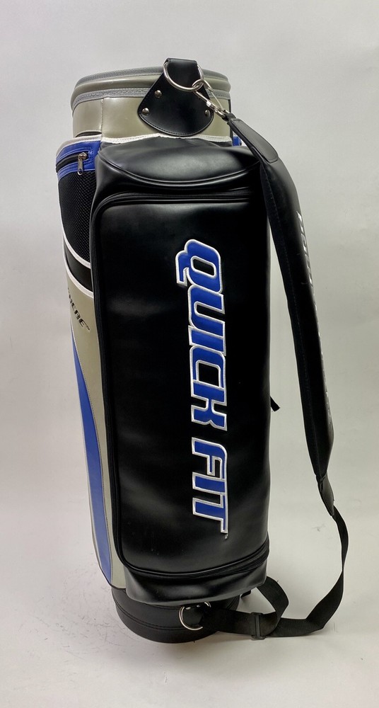 Burrows Golf MAC PowerSphere Custom Fitting System Stand Golf Bag Black/Blue