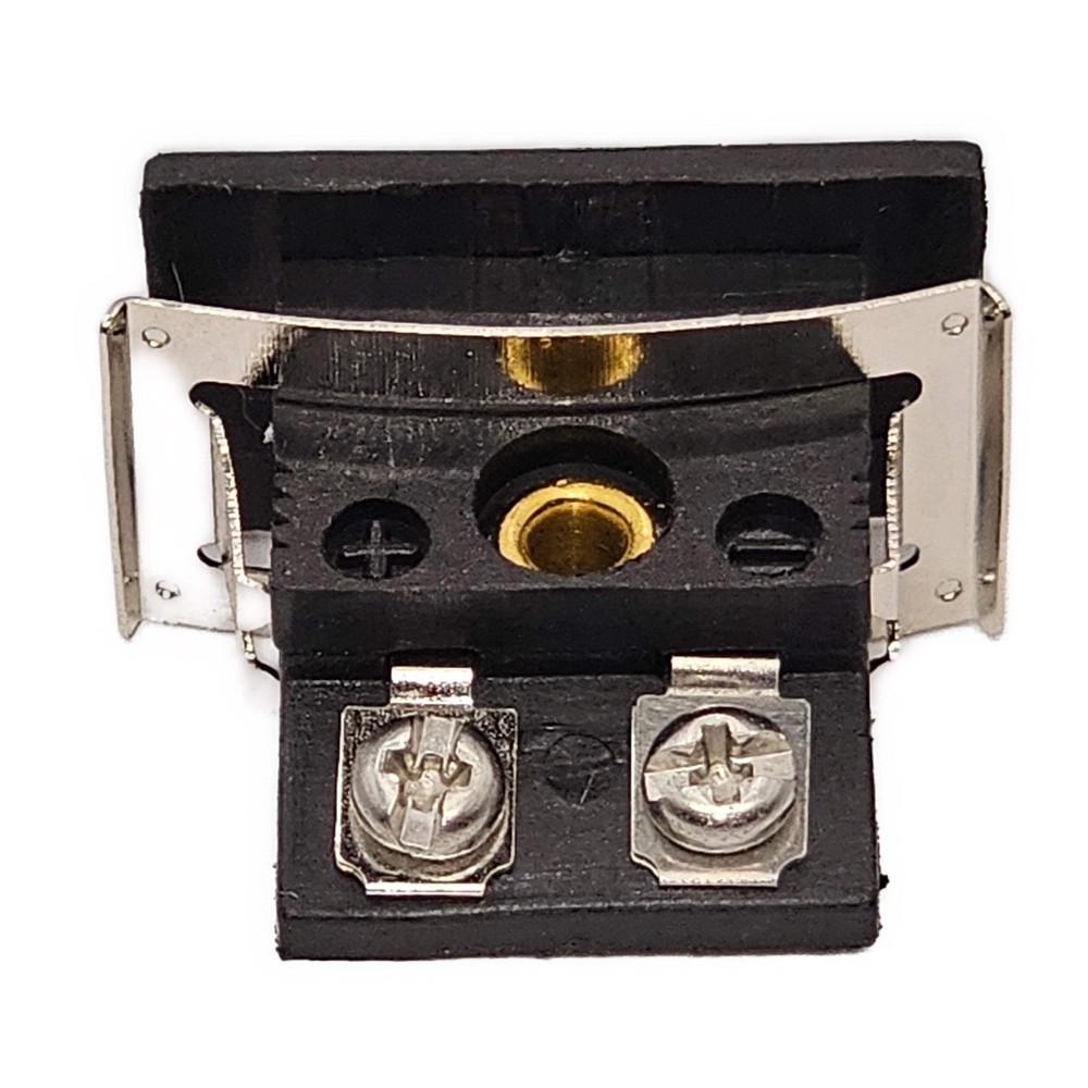 Panel Mount Connector - Mini Female Jack with Adjustable Lock Tab