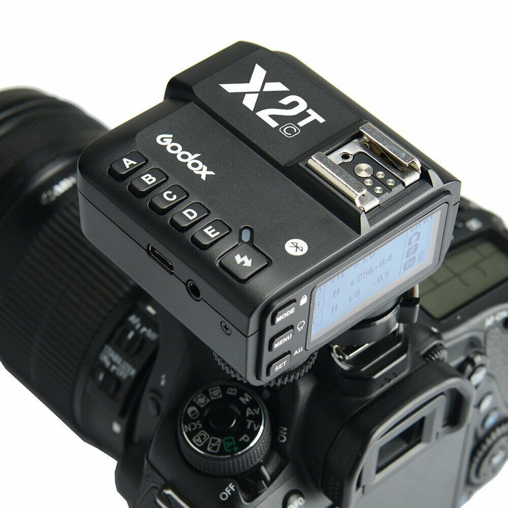 Godox X2T-C 2.4G TTL HSS Camera Flash Speedlite Bluetooth Trigger For Canon EOS