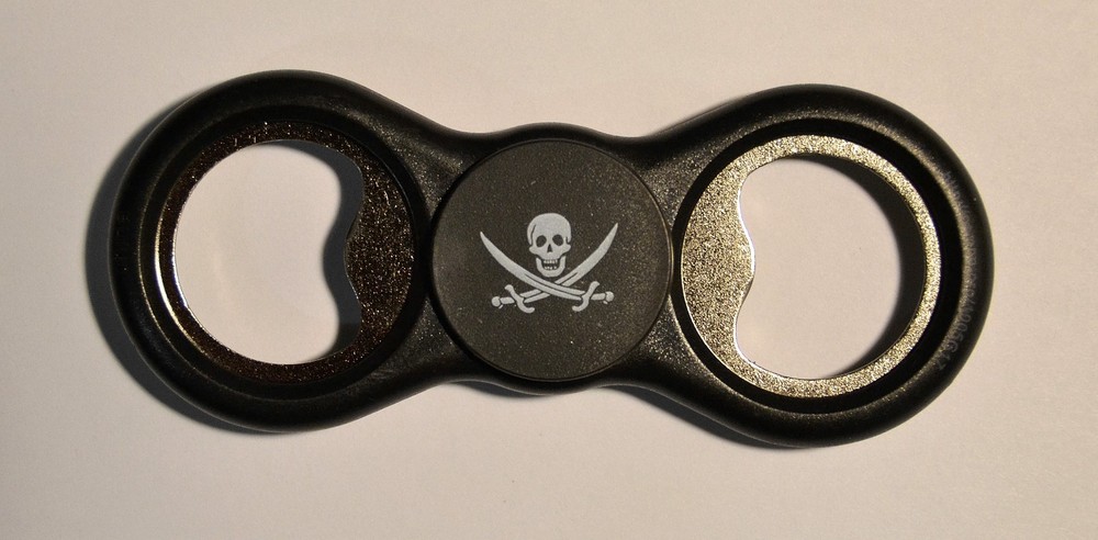  Bottle Opener (Pirate Logo) - Fidget Spinner