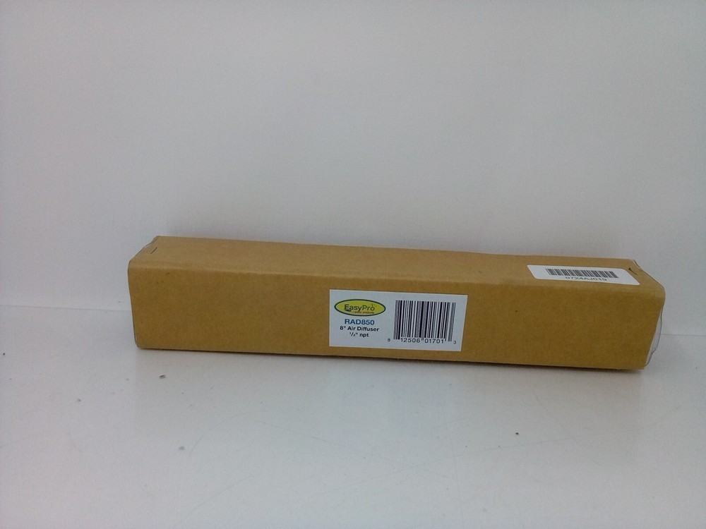8" Rubber Membrane Air Diffusers with 1/2" NPT Inlets Easy Pro RAD850