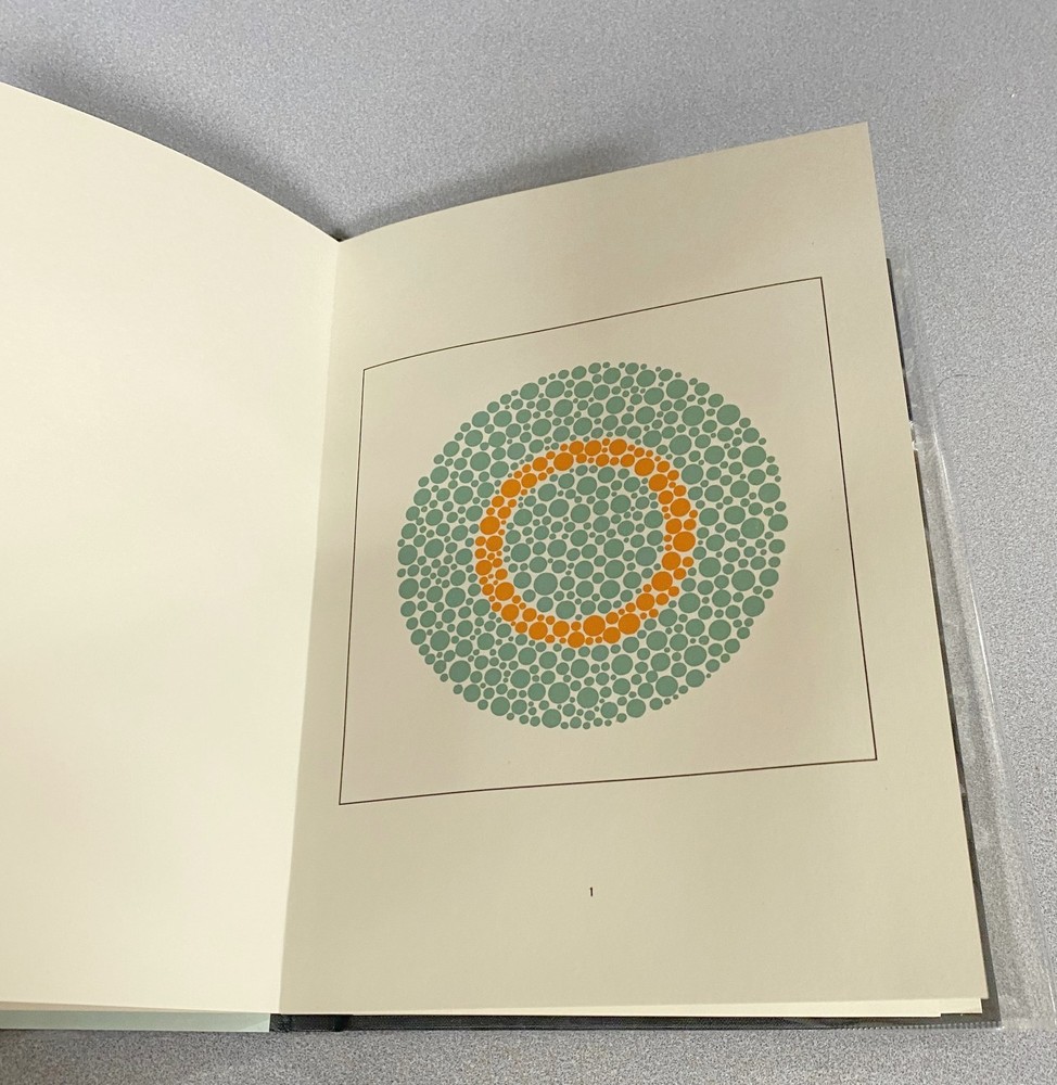 Ishihara 10 Plate Test For Color Deficiency