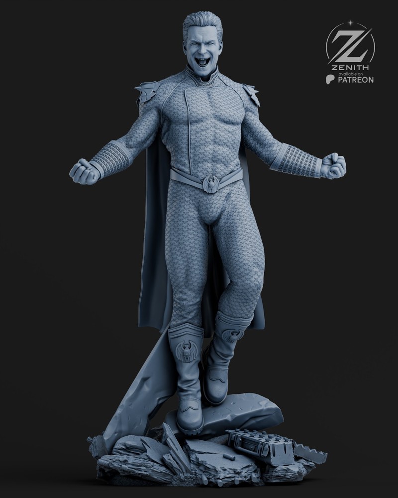 Homelander Statue 3D Printed Kit Unpainted/Unassembled