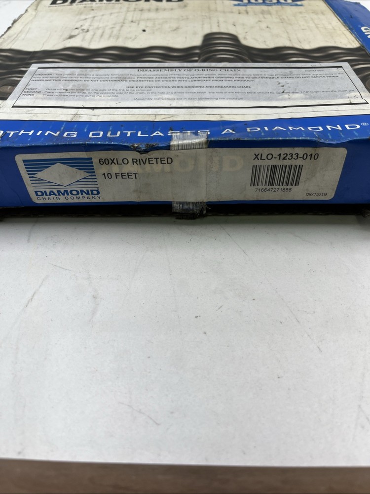 XLO-1233-010 Diamond Roller Chain