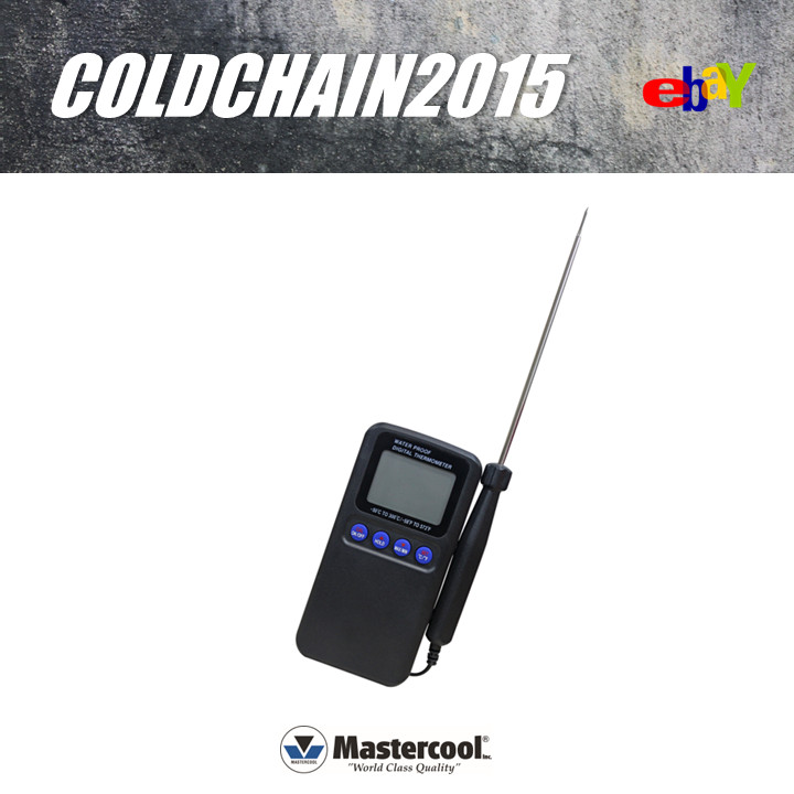 52229 MASTERCOOL Handheld Waterproof Digital Thermometre