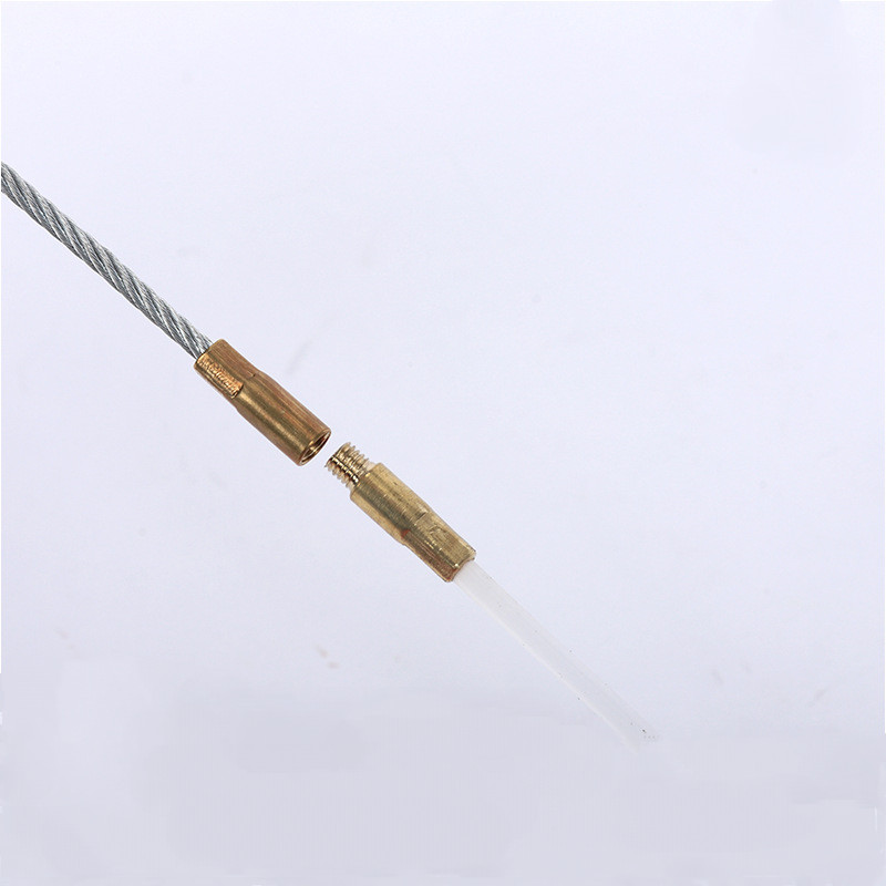 Fiberglass Fish Tape Reel 30M Electrical Cable Puller Conductive Puller + Case