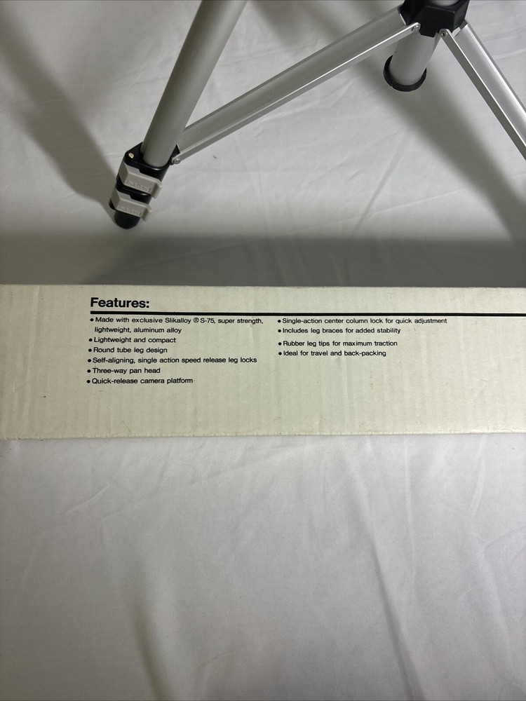 Slik insta-lock 600 tripod 57”