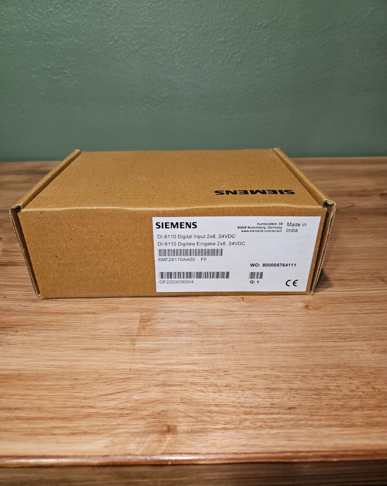 Siemens 6MF28110AA00 SICAM Series DI-8110 / DI 8110 Digital Input Module