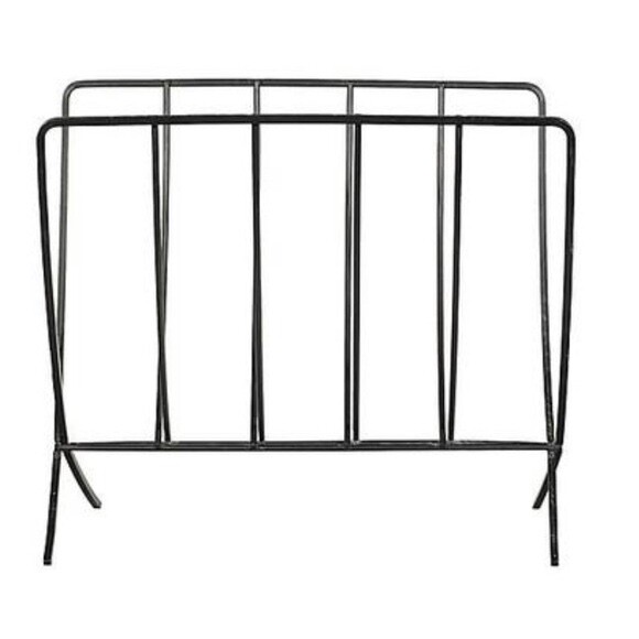 2bModern 1950s Style Magazine Folding Rack - Metal- NEW