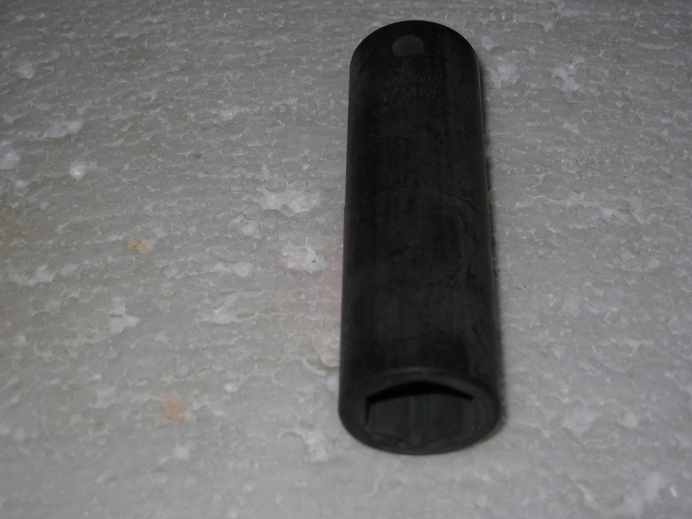 New Blackhawk 1/2" Drive Deep Impact Socket 17mm 6 Point
