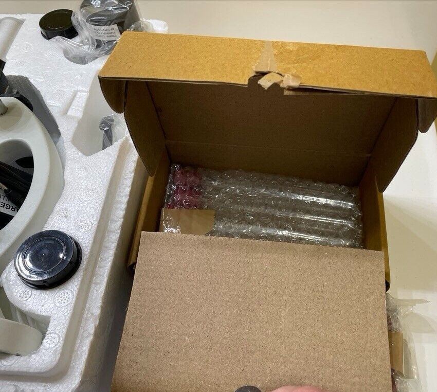 Microscope with equipment new with open box nice Christmas gift