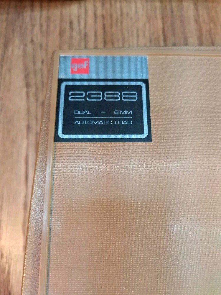 GAF 2388 Front Cover 8mm projector Removable Protector Case Replacement Part