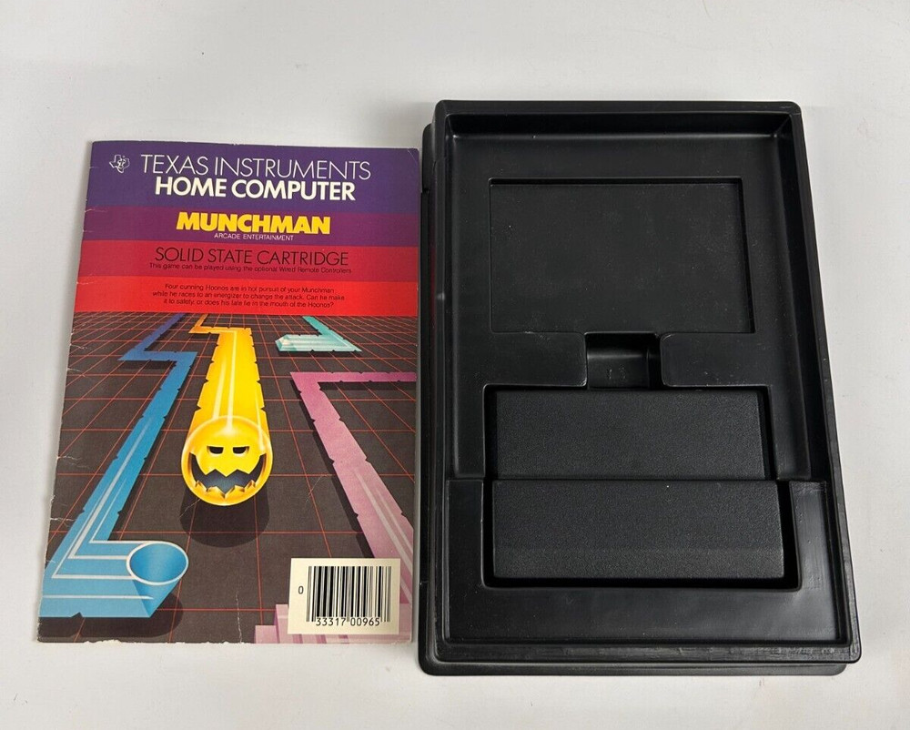 Computer Applications Software - MUNCH MAN - Texas Instruments TI-99/4a
