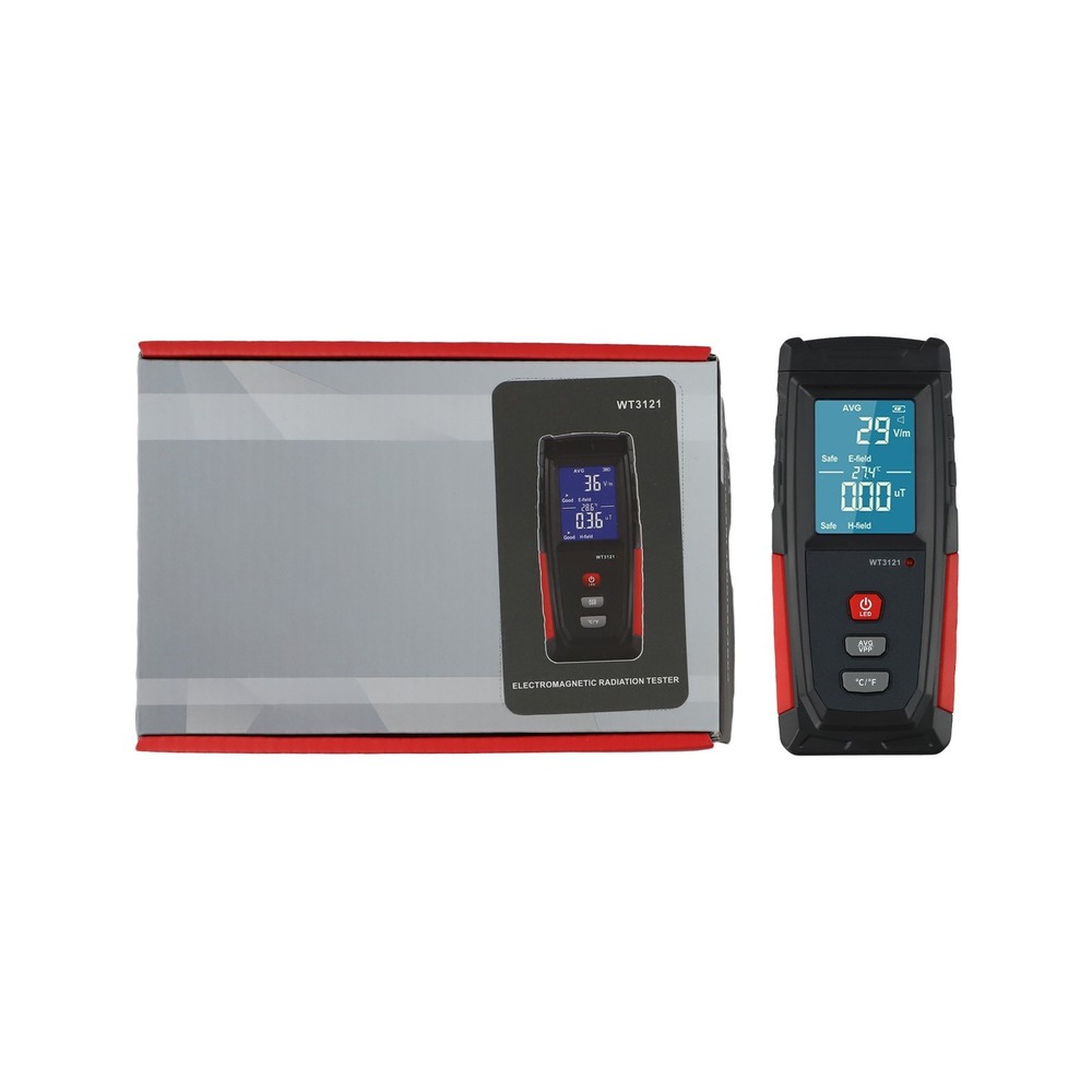Dual Function Digital EMF Meter for Comprehensive Radiation Assessment