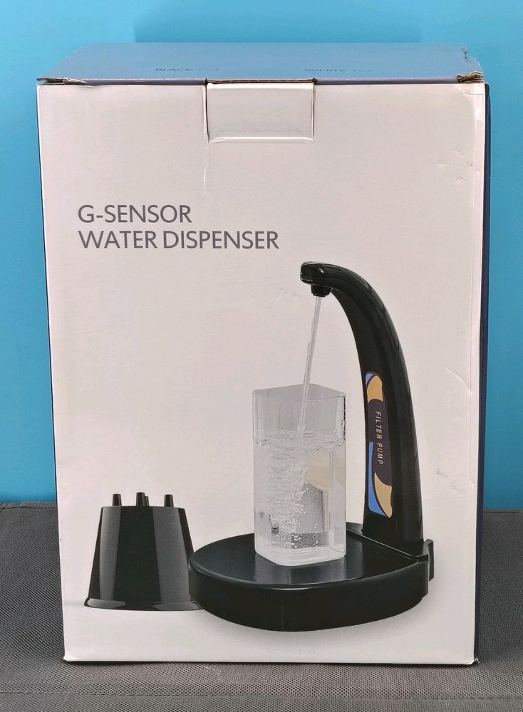 G-Sensor Desktop USB Charging Water Dispenser Black