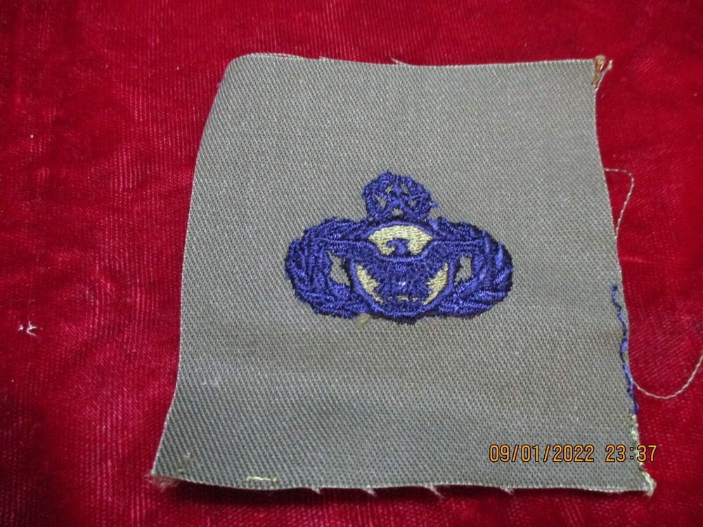 US Security Police Master Patch