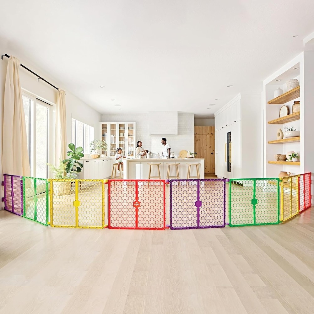 Super Wide Baby Gate & Playpen Combo