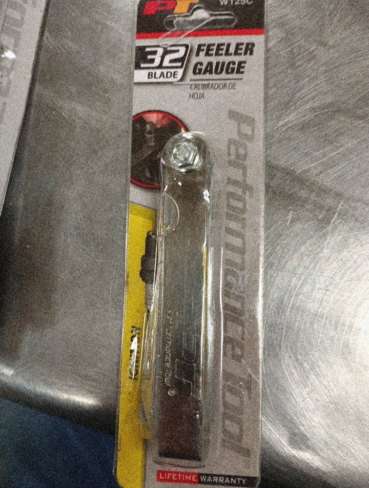 PERFORMANCE TOOL W125C FEELER GAUGE,  1045