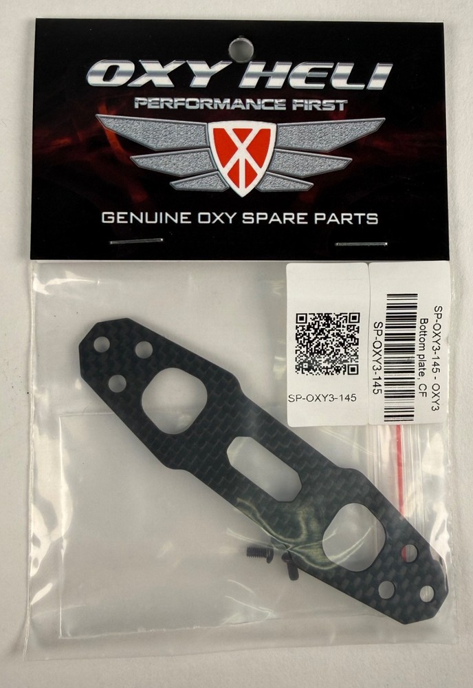 OXY HELI OXY 3 BOTTOM PLATE CF SP-OXY3-145