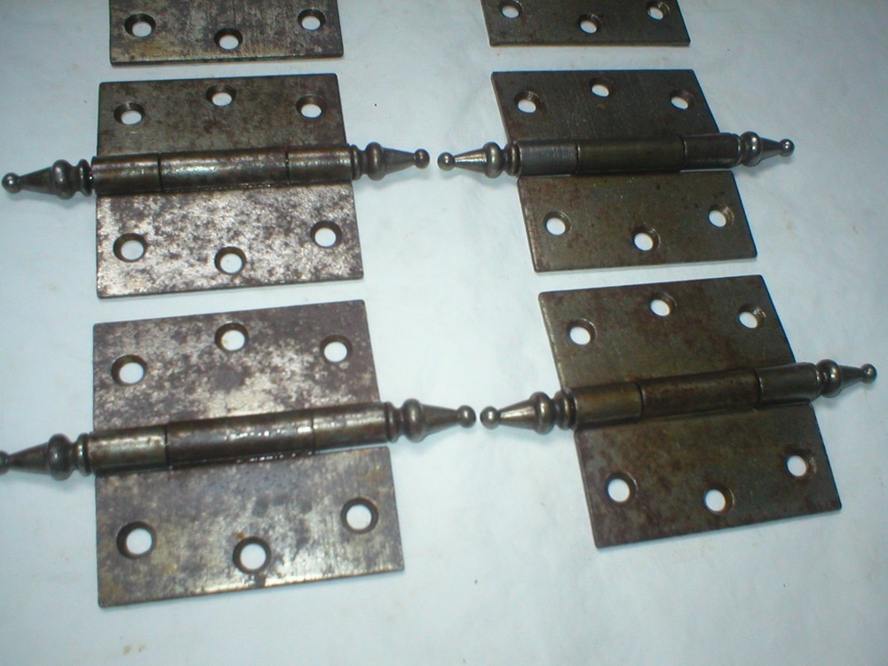 Antique Steeple Hinge Pair