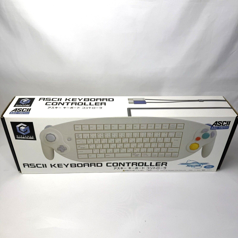 Nintendo GameCube ASCII Keyboard Controller ASC-1901PO