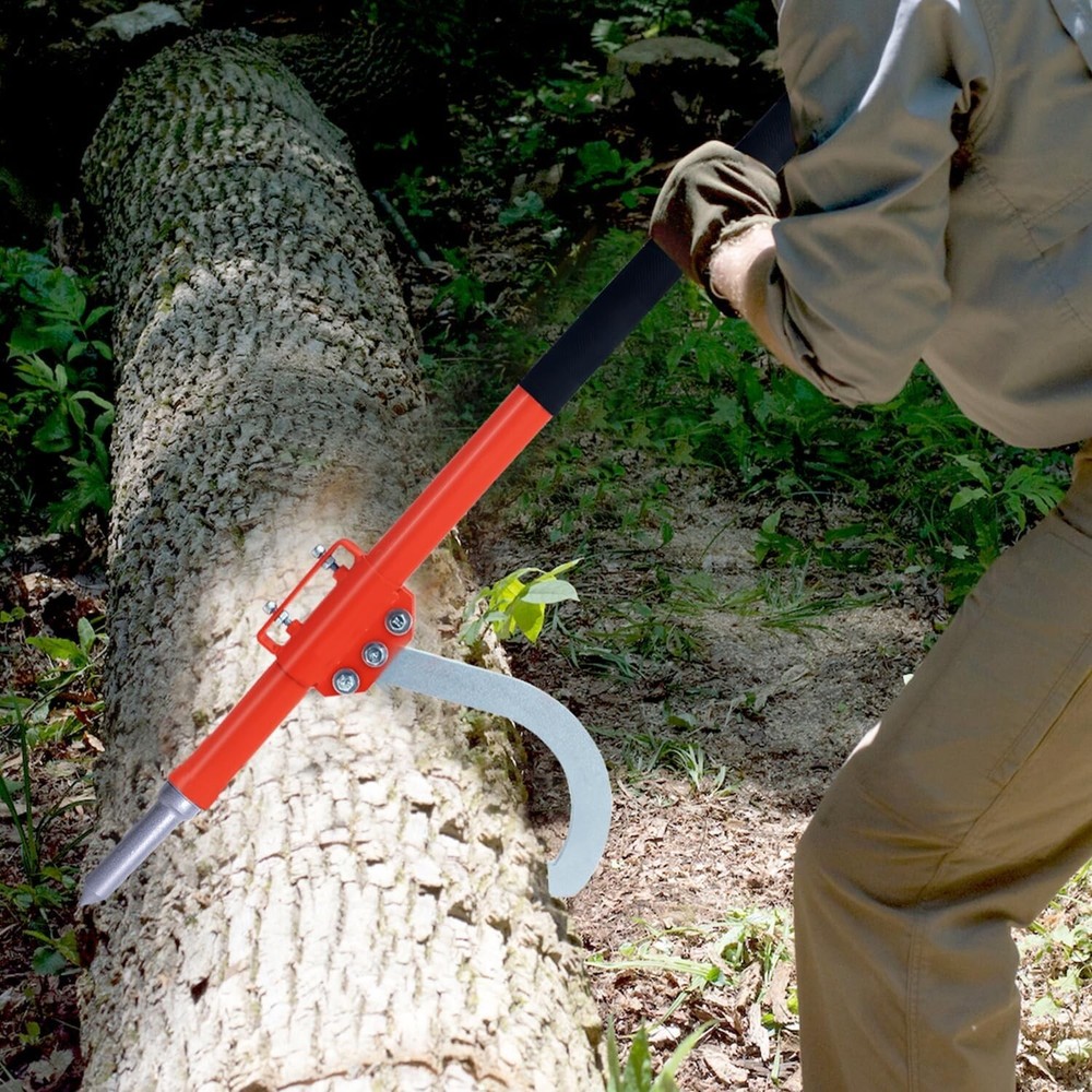 Log Peavey 28" - For Separating Stacked Firewood With Fully Adjustable Hook