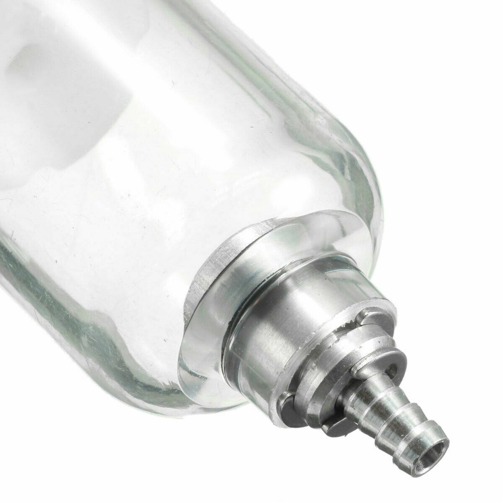 1/4" Air Compressor Filter Water Separator Trap Tools Kit With Regulator Gauge