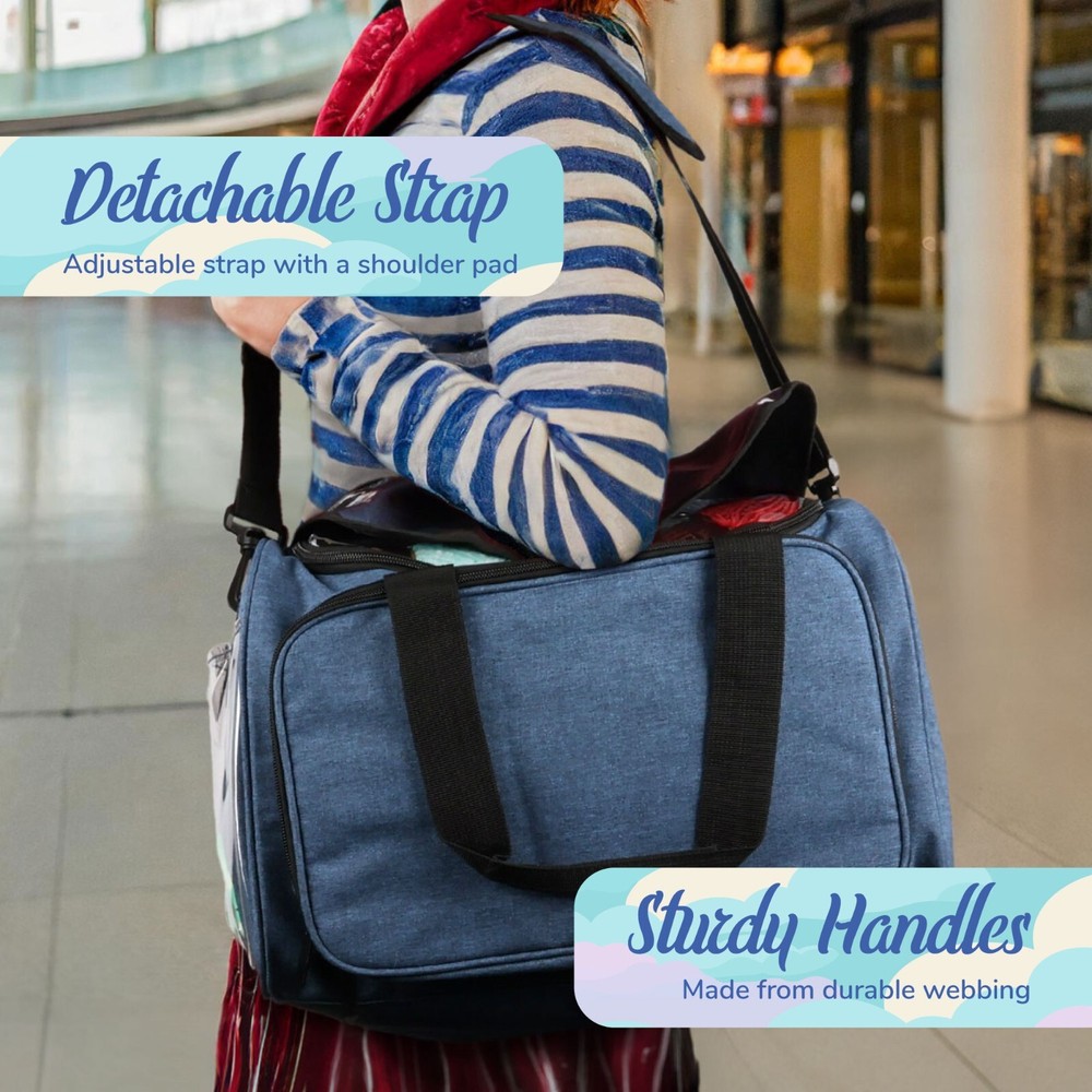 JubileeYarn Rectangular Fabric Yarn Storage Tote Bag